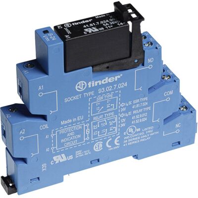 Finder Solid State Relais 24V DC 5A DIN-Schiene SSR Finder Solid State Relais 24V DC 5A DIN-Schiene SSR