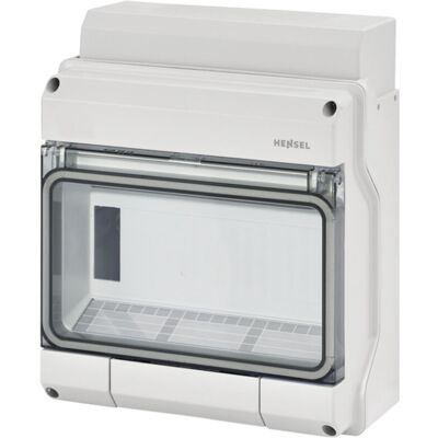 Hensel 1509 Wandverteiler - IP54, 9 Einheiten Hensel 1509 Wandverteiler - IP54, 9 Einheiten
