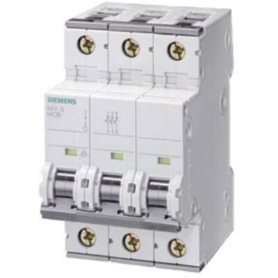 Siemens 5SY4325-6 - LS-Schalter B25A,3pol,T=70,10kA - Schutzschalter Siemens 5SY4325-6 - LS-Schalter B25A,3pol,T=70,10kA - Schutzschalter