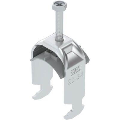 OBO Bettermann - 1186429 - Edelstahl - 1 Stk - Kabelklemme OBO Bettermann - 1186429 - Edelstahl - 1 Stk - Kabelklemme