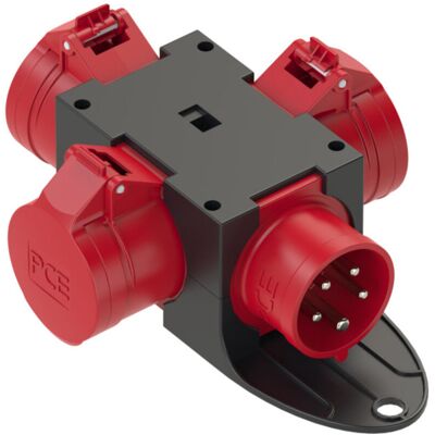 PCE Stromverteiler - 9430453 - 16A, 400V, IP44 PCE Stromverteiler - 9430453 - 16A, 400V, IP44