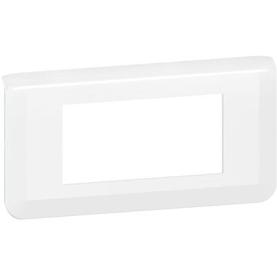 Edm - Legrand 277814l Mosaik-abdeckplatte 4 Horizontale Module, Weiß Edm - Legrand 277814l Mosaik-abdeckplatte 4 Horizontale Module, Weiß