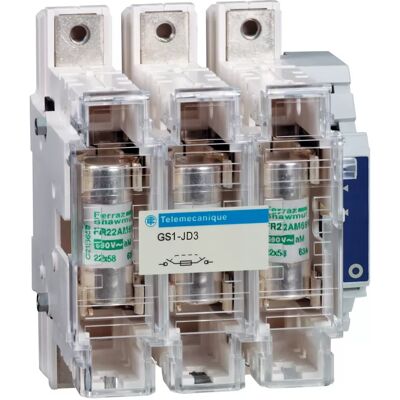 Schneider Electric GS1 JD3 - 3P Schalter-Trenner-Sicherung - Weiß Schneider Electric GS1 JD3 - 3P Schalter-Trenner-Sicherung - Weiß