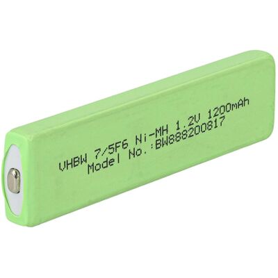 Vhbw - Akkuzelle Kompatibel Mit Panasonic Sj- Sw90md, Sw9md Cd Player (1100mah, 1,2v, Nimh), Akku 7/5f6, Button Top Vhbw - Akkuzelle Kompatibel Mit Panasonic Sj- Sw90md, Sw9md Cd Player (1100mah, 1,2v, Nimh), Akku 7/5f6, Button Top