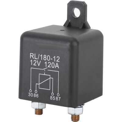 HEAT Tn686 Fahrzeug-anlasserrelais Mit Hohem Strom, 12 V Dc, 4-polig, Hoch-/niedrig-schalter, Relais Rl180, 120 A HEAT Tn686 Fahrzeug-anlasserrelais Mit Hohem Strom, 12 V Dc, 4-polig, Hoch-/niedrig-schalter, Relais Rl180, 120 A