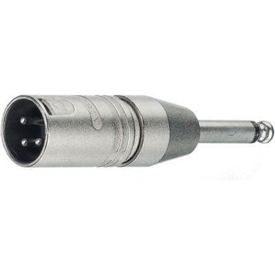 Neutrik - Na2mp Xlr-adapter Xlr-stecker - Klinkenstecker 6.35 Mm Mono 1 St. Neutrik - Na2mp Xlr-adapter Xlr-stecker - Klinkenstecker 6.35 Mm Mono 1 St.