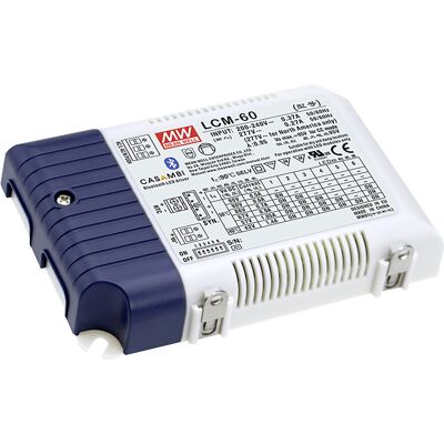 Mean Well LCM-60DA2 LED-Treiber - 60,3 W, 1,4 A, 90 V - LED Treiber Mean Well LCM-60DA2 LED-Treiber - 60,3 W, 1,4 A, 90 V - LED Treiber