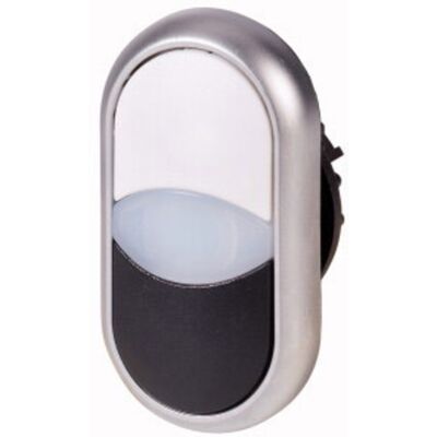 Eaton 216704-WH Doppel-Taster - Taster + Schalter Eaton 216704-WH Doppel-Taster - Taster + Schalter