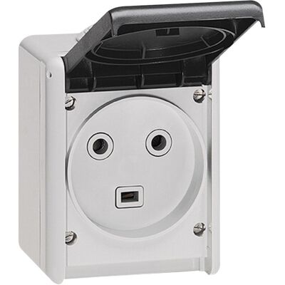 Legrand 096941 Steckdose Mit Erdung – 32 A – Ip44 – 2 Steckplätze Legrand 096941 Steckdose Mit Erdung – 32 A – Ip44 – 2 Steckplätze