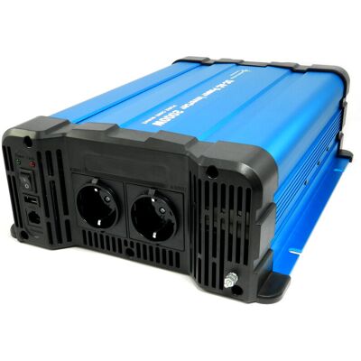 SOLARTRONICS Spannungswandler Fs2000dr 24v 2000 Watt Reiner Sinus Blau Inverter Fernbedienung Optional Ohne Fernbedienung SOLARTRONICS Spannungswandler Fs2000dr 24v 2000 Watt Reiner Sinus Blau Inverter Fernbedienung Optional Ohne Fernbedienung