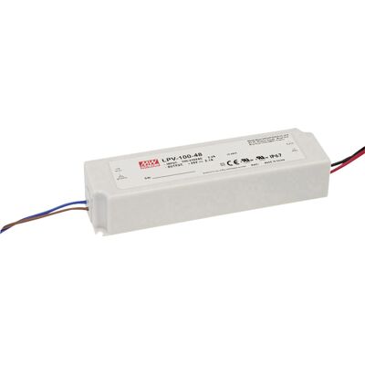 Lpv-100-5 Led-trafo Konstantspannung 60 W 0 - 12 A 5 V/dc Nicht Dimmbar, Pfc-schaltkreis, - Mean Well Lpv-100-5 Led-trafo Konstantspannung 60 W 0 - 12 A 5 V/dc Nicht Dimmbar, Pfc-schaltkreis, - Mean Well