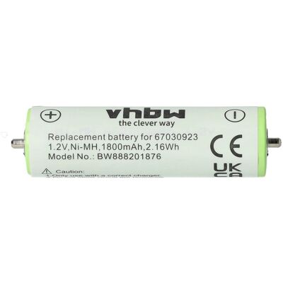 Vhbw - Akku Kompatibel Mit Braun 5685, 5723, 5724, 5735, 5736, 5738, 5742, 5743 Rasierer Haarschneider (1800mah, 1,2v, Nimh) Vhbw - Akku Kompatibel Mit Braun 5685, 5723, 5724, 5735, 5736, 5738, 5742, 5743 Rasierer Haarschneider (1800mah, 1,2v, Nimh)