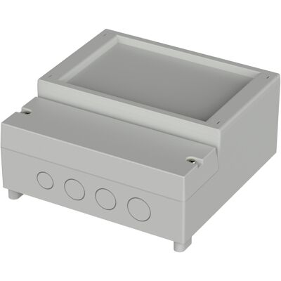 Bopla - REGLOCARD RCP 160 F - Hellgrau - 166 x 161 x 72.5 - Gehäuse Bopla - REGLOCARD RCP 160 F - Hellgrau - 166 x 161 x 72.5 - Gehäuse