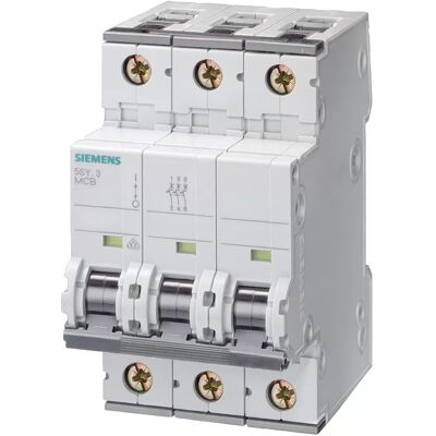 Siemens 3P 32A C-Kurve DIN-Schienenautomat Siemens 3P 32A C-Kurve DIN-Schienenautomat