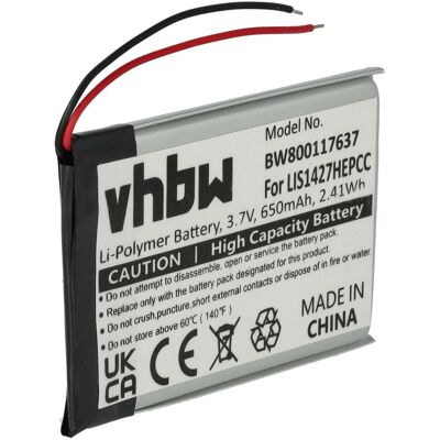 Vhbw Akku Kompatibel Mit Sony Nw-a25, Nw-a26, Nw-a27, Mdr-zx330, Mdr-xb950bt Wireless Headset Kopfhörer (650 Mah, 3,7 V, Li-polymer) Vhbw Akku Kompatibel Mit Sony Nw-a25, Nw-a26, Nw-a27, Mdr-zx330, Mdr-xb950bt Wireless Headset Kopfhörer (650 Mah, 3,7 V, Li-polymer)