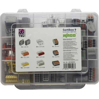 WAGO Anschlussklemmen Set - 120 St, 2,5-4 mm² - Elektro Zubehör WAGO Anschlussklemmen Set - 120 St, 2,5-4 mm² - Elektro Zubehör