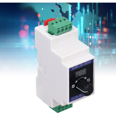 JUTE Schienenmontierter 0-5v/10v-signalgenerator, Analoger Frequenzumrichter (24v Dc/220v Ac), Ventilöffnungssteuerung JUTE Schienenmontierter 0-5v/10v-signalgenerator, Analoger Frequenzumrichter (24v Dc/220v Ac), Ventilöffnungssteuerung