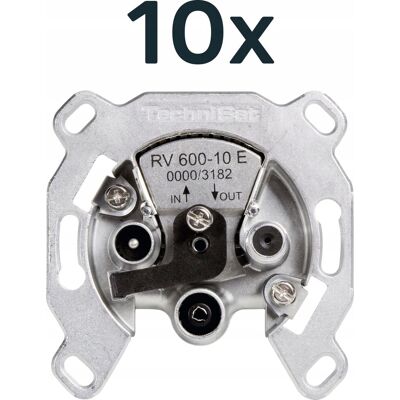 OEM Durchgangssteckdose Rv 600-10e 10 Stück. OEM Durchgangssteckdose Rv 600-10e 10 Stück.