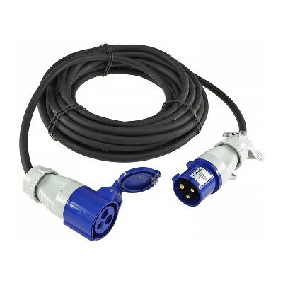 Chilitec - Cee Verlängerungskabel 10meter Ip44 Stecker Kupplung Schutzdeckel Chilitec - Cee Verlängerungskabel 10meter Ip44 Stecker Kupplung Schutzdeckel