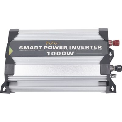 JUTE Reiner Sinus-solarwechselrichter Dc12v Auf Ac110v 1000w Mit Typ-c- Und Usb-schnellladeanschlüssen Und 2 Ac-steckdosen. JUTE Reiner Sinus-solarwechselrichter Dc12v Auf Ac110v 1000w Mit Typ-c- Und Usb-schnellladeanschlüssen Und 2 Ac-steckdosen.