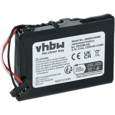 Vhbw - Akku Kompatibel Mit Becker Active 43, Active 50, Assist Z113, Traffic, Transit 45 Gps Navigation Navi (1200 Mah, 3,7 V, Li-ion) Vhbw - Akku Kompatibel Mit Becker Active 43, Active 50, Assist Z113, Traffic, Transit 45 Gps Navigation Navi (1200 Mah, 3,7 V, Li-ion)