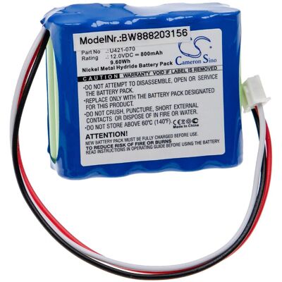 vhbw Endo-Mate Akku - Medizinische NiMH 12V 800mAh vhbw Endo-Mate Akku - Medizinische NiMH 12V 800mAh