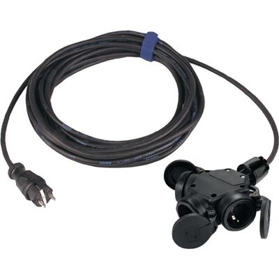 OEM Schutzkontaktverlängerung 16 A 250 V 3-wege-kupplung 5m H07rn-f 3x1,5 Mm² OEM Schutzkontaktverlängerung 16 A 250 V 3-wege-kupplung 5m H07rn-f 3x1,5 Mm²
