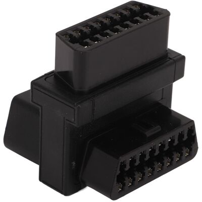 HEAT Obd2-adapter, 16-poliger Stecker Auf 2 Buchsen, Plug-and-play-splitteranschluss Für Diagnoseerweiterung HEAT Obd2-adapter, 16-poliger Stecker Auf 2 Buchsen, Plug-and-play-splitteranschluss Für Diagnoseerweiterung