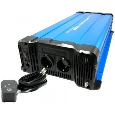 SOLARTRONICS Spannungswandler Fs4000dr 12v 4000 Watt Reiner Sinus Blau Fernbedienung Optional Mit Kabelfernbedienung Cr80 SOLARTRONICS Spannungswandler Fs4000dr 12v 4000 Watt Reiner Sinus Blau Fernbedienung Optional Mit Kabelfernbedienung Cr80