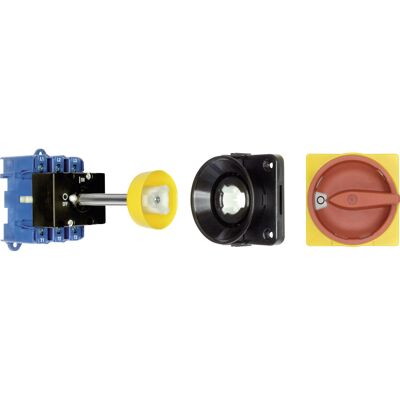 Kraus & Naimer KG125.T203/09.VE Lasttrennschalter - 125A, 1x90°, Rot-Gelb Kraus & Naimer KG125.T203/09.VE Lasttrennschalter - 125A, 1x90°, Rot-Gelb