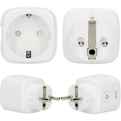 Alecto Marke SMART-PLUG10 WLAN-Steckdose Weiß Alecto Marke SMART-PLUG10 WLAN-Steckdose Weiß