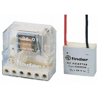 Finder Relais 12V AC 10A SPST-NO - Einbauschalter Finder Relais 12V AC 10A SPST-NO - Einbauschalter