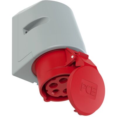 PCE Wandsteckdose 16A 5pol Turbo Twist - IP44 Schutz PCE Wandsteckdose 16A 5pol Turbo Twist - IP44 Schutz