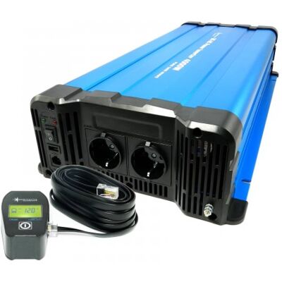 SOLARTRONICS Spannungswandler Fs4000dr 12v 4000 Watt Reiner Sinus Blau Fernbedienung Optional Mit Kabelfernbedienung Crd80 SOLARTRONICS Spannungswandler Fs4000dr 12v 4000 Watt Reiner Sinus Blau Fernbedienung Optional Mit Kabelfernbedienung Crd80