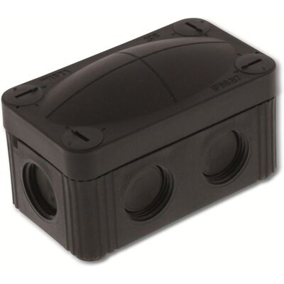 Wiska - 206 - Schwarz - IP66/67 - Verteilerdose Wiska - 206 - Schwarz - IP66/67 - Verteilerdose