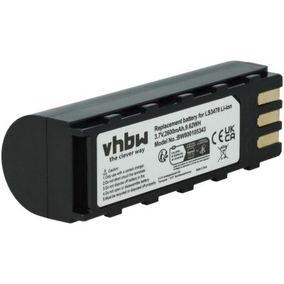 vhbw Batterie kompatibel mit Symbol XS3480, NGIS, XS3478 Barcode Scanner POS - 2600mAh vhbw Batterie kompatibel mit Symbol XS3480, NGIS, XS3478 Barcode Scanner POS - 2600mAh