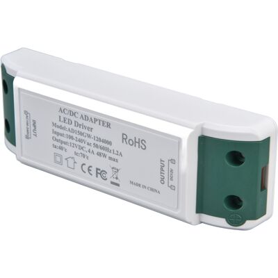 HEAT Led-netzteil 12v Dc 48w 4a Konstantstrom-spannungsadapter 12v Led-netztransformator Ac100–240v HEAT Led-netzteil 12v Dc 48w 4a Konstantstrom-spannungsadapter 12v Led-netztransformator Ac100–240v