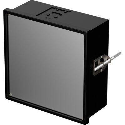 Bopla Ngs 9806 Uninorm-einschubg. Schaltafel-einbaugehäuse 144 X 144 X 64 Schwarz (ral 9005) 1 St. Bopla Ngs 9806 Uninorm-einschubg. Schaltafel-einbaugehäuse 144 X 144 X 64 Schwarz (ral 9005) 1 St.