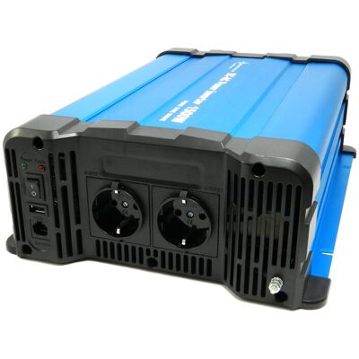 SOLARTRONICS Spannungswandler Fs1500dr 24v 1500 Watt Reiner Sinus Blau Inverter Fernbedienung Optional Ohne Fernbedienung SOLARTRONICS Spannungswandler Fs1500dr 24v 1500 Watt Reiner Sinus Blau Inverter Fernbedienung Optional Ohne Fernbedienung