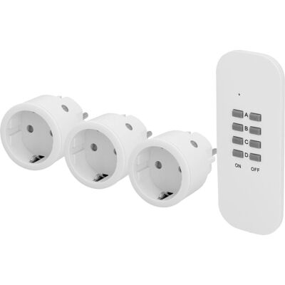 Unitec Automatischer Lernfunktion Smart-Steckdosen-Set - 48116 Unitec Automatischer Lernfunktion Smart-Steckdosen-Set - 48116