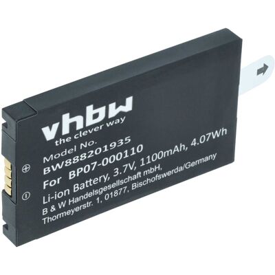 Vhbw - Akku Ersatz Für Wasp 63380892051 Für Barcodescanner Pos (1100 Mah, 3,7 V, Li-ion) Vhbw - Akku Ersatz Für Wasp 63380892051 Für Barcodescanner Pos (1100 Mah, 3,7 V, Li-ion)