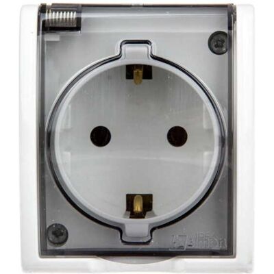 OEM Simon Aquarius Hermetische Einzelsteckdose Mit/mit Schuko Ip54 Mit Rauchschutzklappe Weiß Aqgsz1/11a OEM Simon Aquarius Hermetische Einzelsteckdose Mit/mit Schuko Ip54 Mit Rauchschutzklappe Weiß Aqgsz1/11a