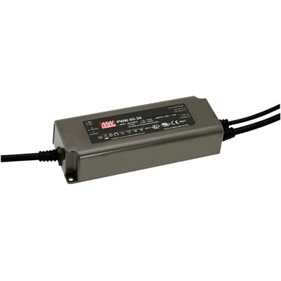 Pwm-90-24 Led-trafo Konstantspannung 90 W 0 - 3.75 A 24 V/dc Dimmbar, Pfc-schaltkreis, Üb - Mean Well Pwm-90-24 Led-trafo Konstantspannung 90 W 0 - 3.75 A 24 V/dc Dimmbar, Pfc-schaltkreis, Üb - Mean Well