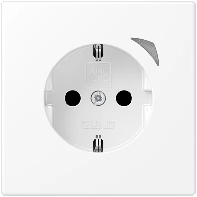 JUNG Energie Serie Schuko-Steckdose - Sicherheits Plus - Innenbereich Trockene Zone JUNG Energie Serie Schuko-Steckdose - Sicherheits Plus - Innenbereich Trockene Zone