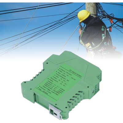 JUTE 24v Dc Signalisolator Für Strom- Und Spannungstransmitter, Sps-erkennung, Ein Eingang Und Drei Ausgänge, 4-20ma. JUTE 24v Dc Signalisolator Für Strom- Und Spannungstransmitter, Sps-erkennung, Ein Eingang Und Drei Ausgänge, 4-20ma.