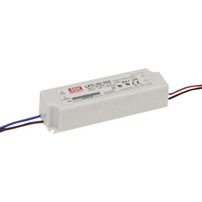 Mean Well - Lpc-20-700 Led-treiber Konstantstrom 21 W 0.7 A 9 - 30 V/dc Nicht Dimmbar, Überlastschutz Mean Well - Lpc-20-700 Led-treiber Konstantstrom 21 W 0.7 A 9 - 30 V/dc Nicht Dimmbar, Überlastschutz