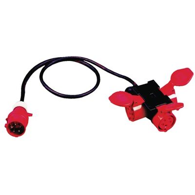 HP Autozubehör - Kompaktverteiler CEE-16 A - 5-polig - 3xCEE 16 A - 5x2,5 mm² - Power distributor HP Autozubehör - Kompaktverteiler CEE-16 A - 5-polig - 3xCEE 16 A - 5x2,5 mm² - Power distributor