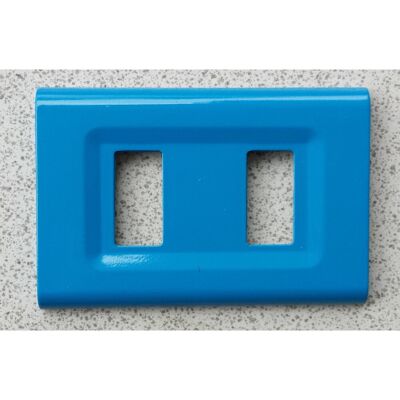 Trade Shop - Blaue Abdeckung für Magic Elite Bticino - 4 Löcher Trade Shop - Blaue Abdeckung für Magic Elite Bticino - 4 Löcher