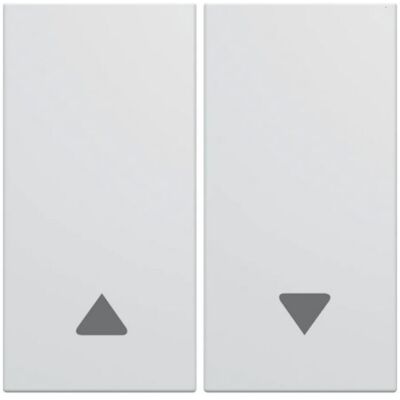 Hager - WXD300B - Weiß - Schalterabdeckung Hager - WXD300B - Weiß - Schalterabdeckung