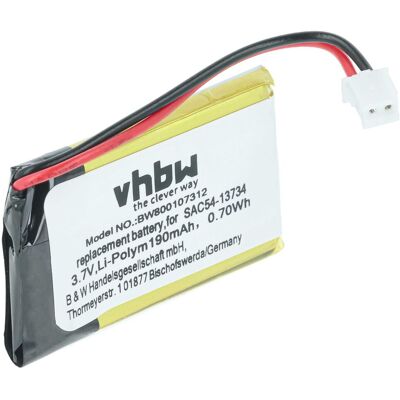 Vhbw - Akku Kompatibel Mit Sportdog Ft-125w Transmitter Hundehalsband Hunde-trainer (190mah, 3,7v, Li-polymer) Vhbw - Akku Kompatibel Mit Sportdog Ft-125w Transmitter Hundehalsband Hunde-trainer (190mah, 3,7v, Li-polymer)